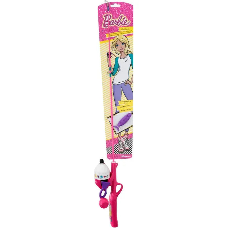 Shakespeare Youth Barbie Spincast 2' 6" Fishing Combo Kit-Shakespeare-Awesome Adventures Colorado