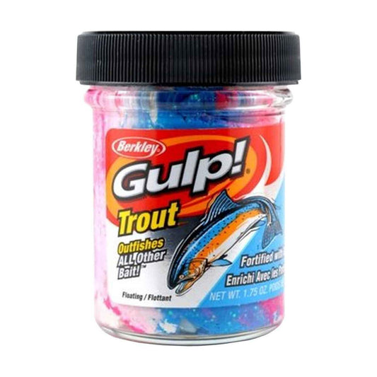 Berkley Gulp Trout Scented Fishing Dough 1.75 Oz Jar American Pie GDTB2-AP-Berkley-Awesome Adventures Colorado