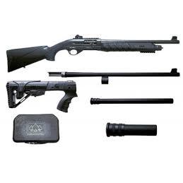 Black Aces Tactical Pro Series X Pump Action Shotgun - Black | 12ga | 18.5" Barrel | Synthetic Furniture-Black Aces-Awesome Adventures Colorado