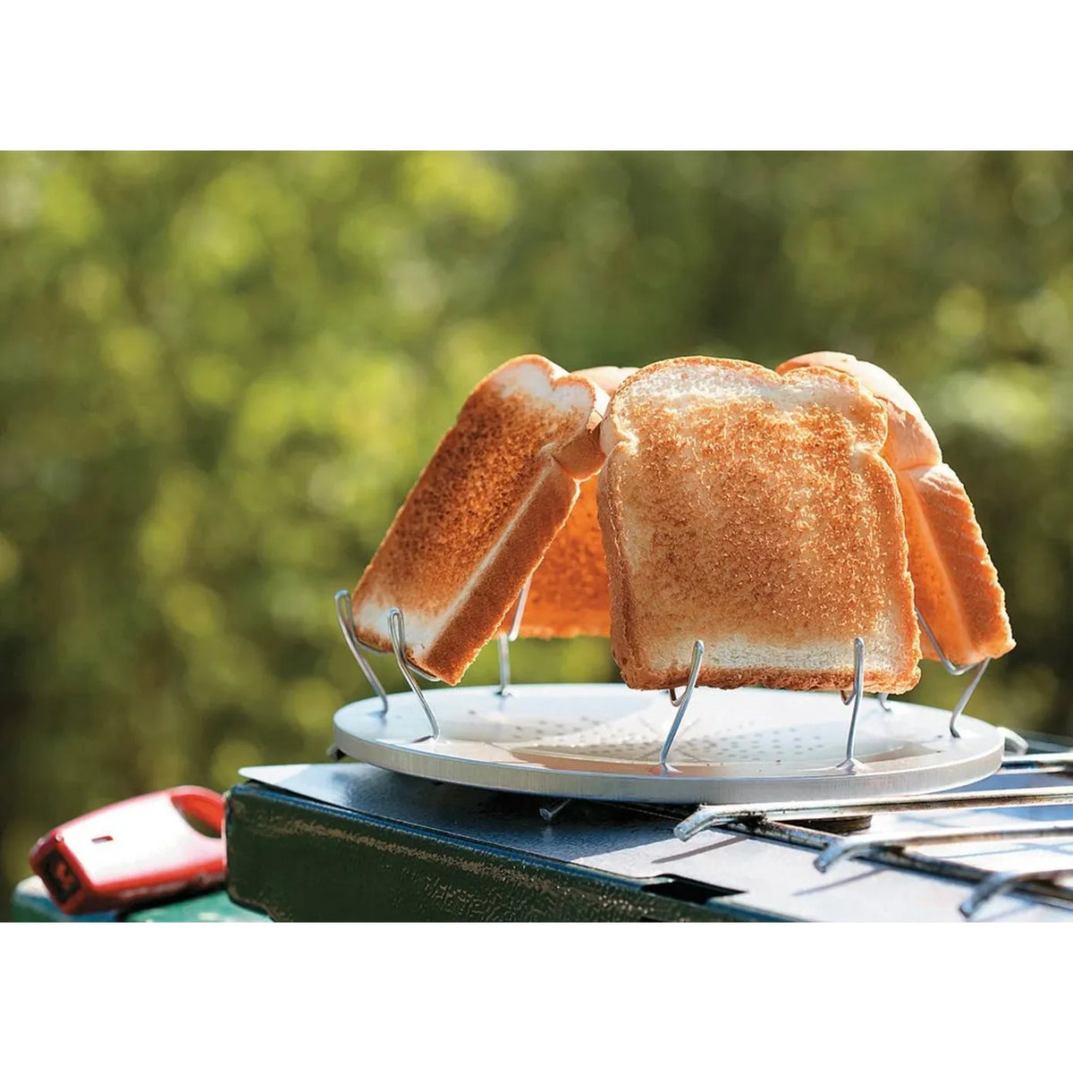 Coghlan's 504D Camp Stove Toaster, 9", Silver stove toaster, 9"-Coghlan's-Awesome Adventures Colorado