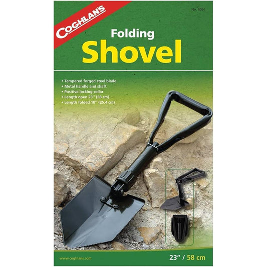 Coghlan's Folding Shovel, Tempered Forged Steel Blade-Coghlan's-Awesome Adventures Colorado