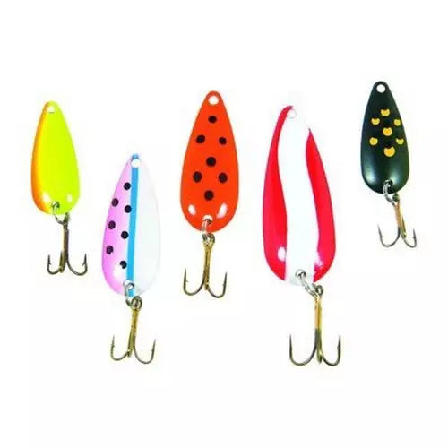 Eagle Claw Doomsday 5 piece Spoon Multi Color Lure Set-Eagle Claw-Awesome Adventures Colorado