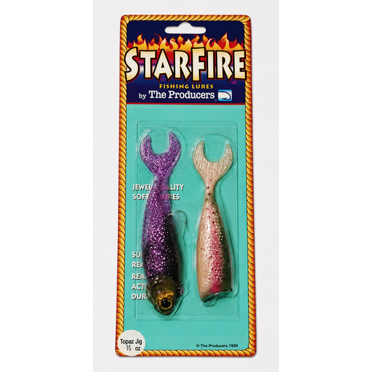 Producers Starfire Shad Topaz Jigs12016-PURPLE-SZ M-1/4OZ HEAD-2/0 HOOK-The Producers-Awesome Adventures Colorado