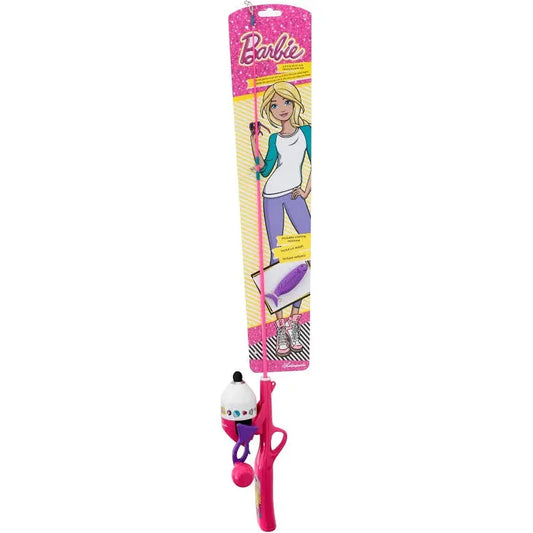 Shakespeare Youth Barbie Spincast 2' 6" Fishing Combo Kit-Shakespeare-Awesome Adventures Colorado