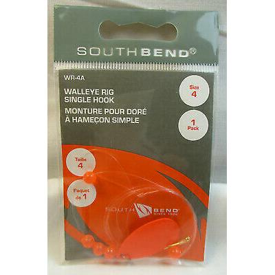 South Bend Walleye Rig Single Hook Size 4 inch-South Bend-Awesome Adventures Colorado